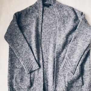 COPY - primark gray long cardigan